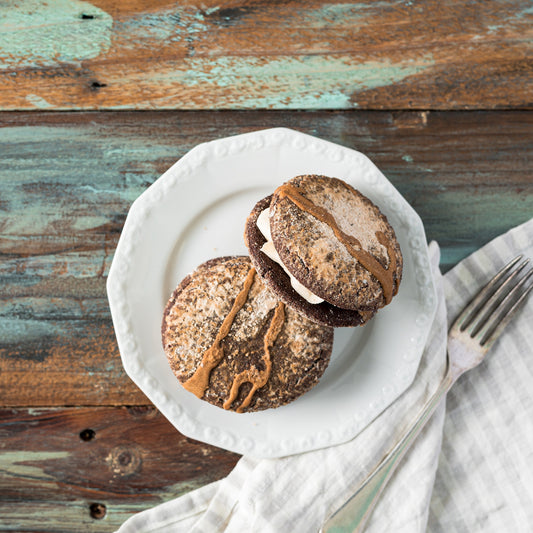 Gluten-Free Vegan Chocolate Cinnamon Crunch Cookies - Box of 12