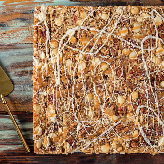Gluten-Free Maple Pecan Blondie - The Skinny Blonde