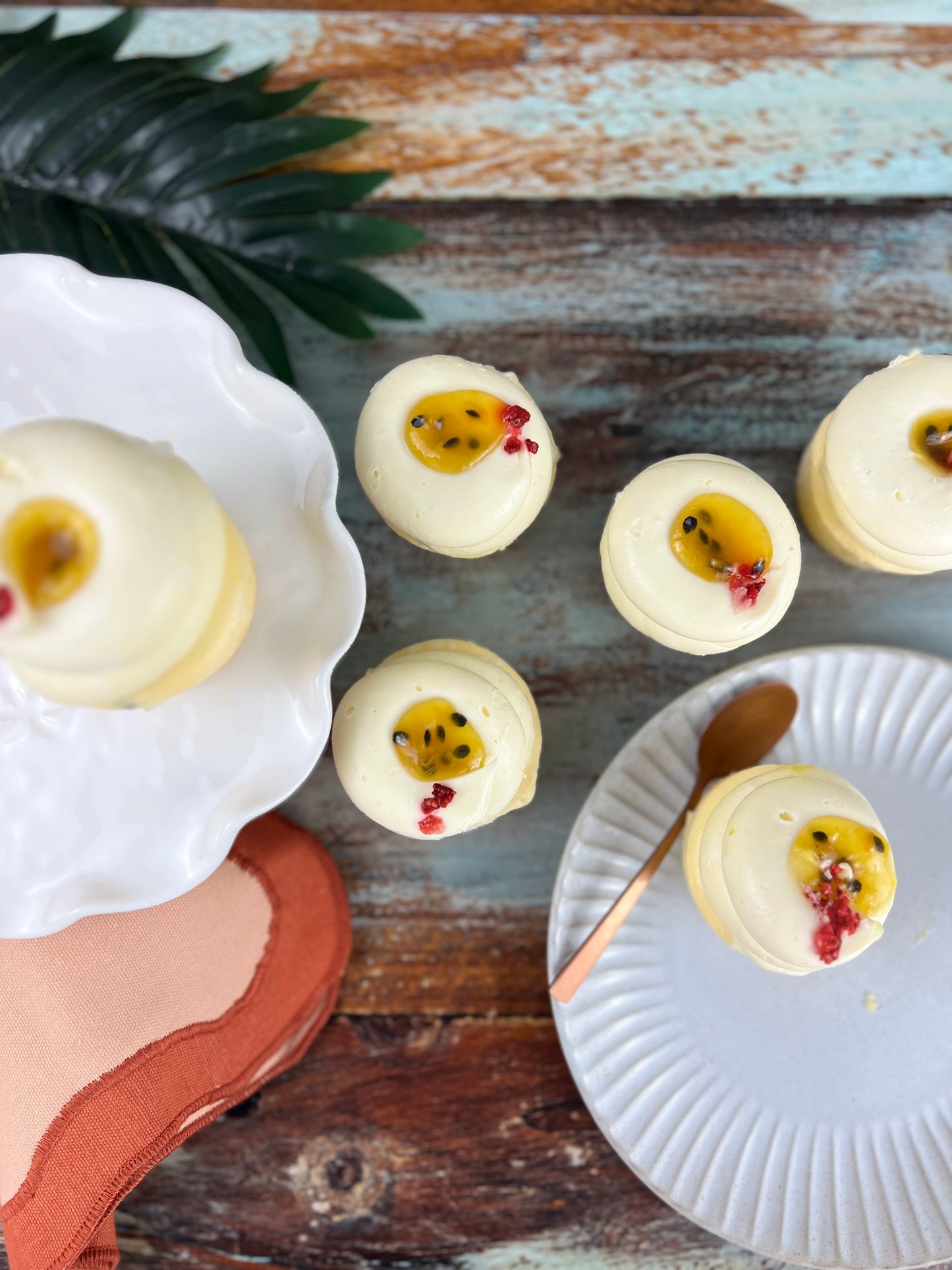 Gluten-Free Passionfruit Cheesecakes - Box of 12