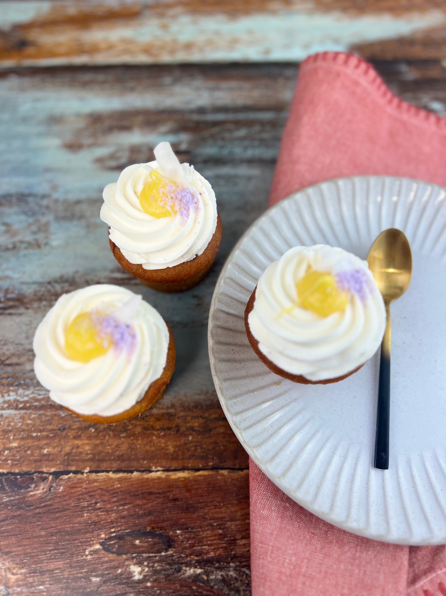 Gluten & Dairy-Free Blueberry Lemon Cakes - Box of 12