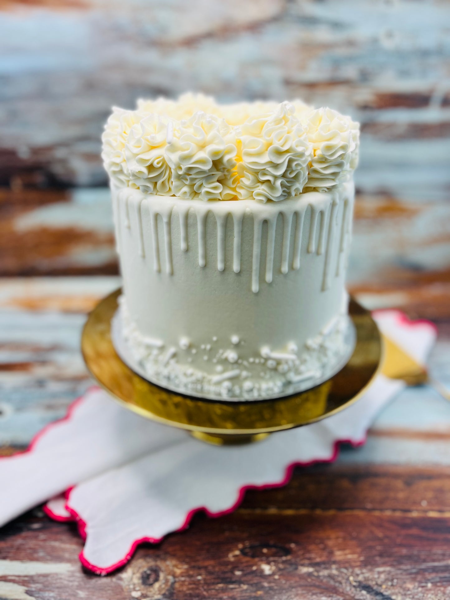 Gluten & Dairy-Free Luxe Vanilla Tower Cake