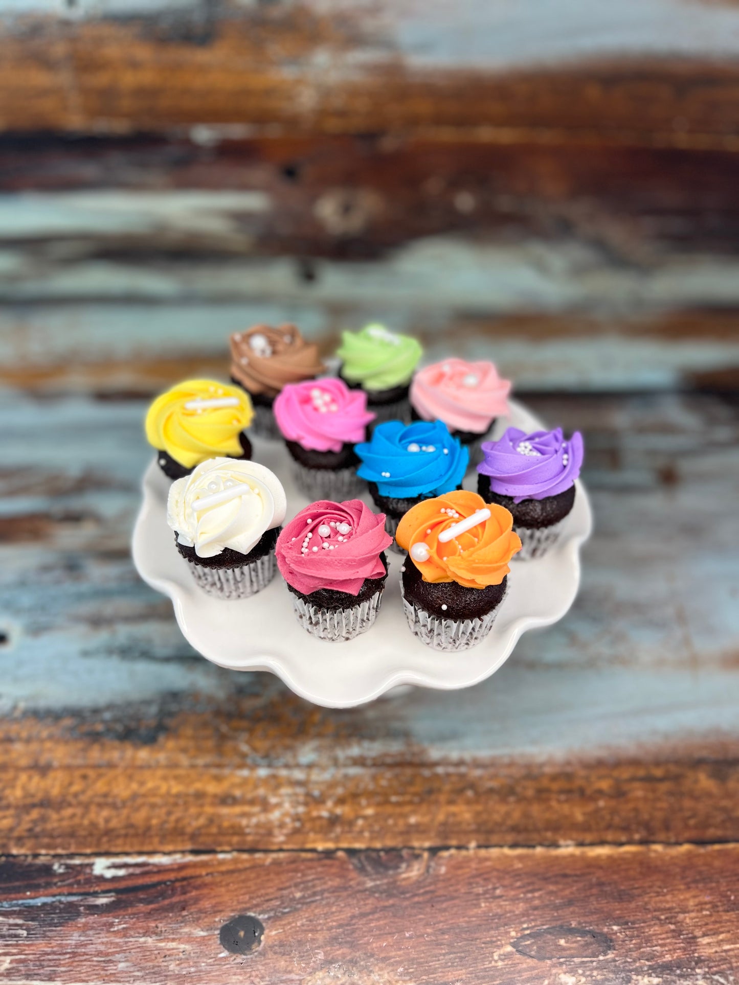 Gluten & Dairy-Free Luxe Mini Chocolate Cupcakes - Box of 24 **PICK UP ONLY**
