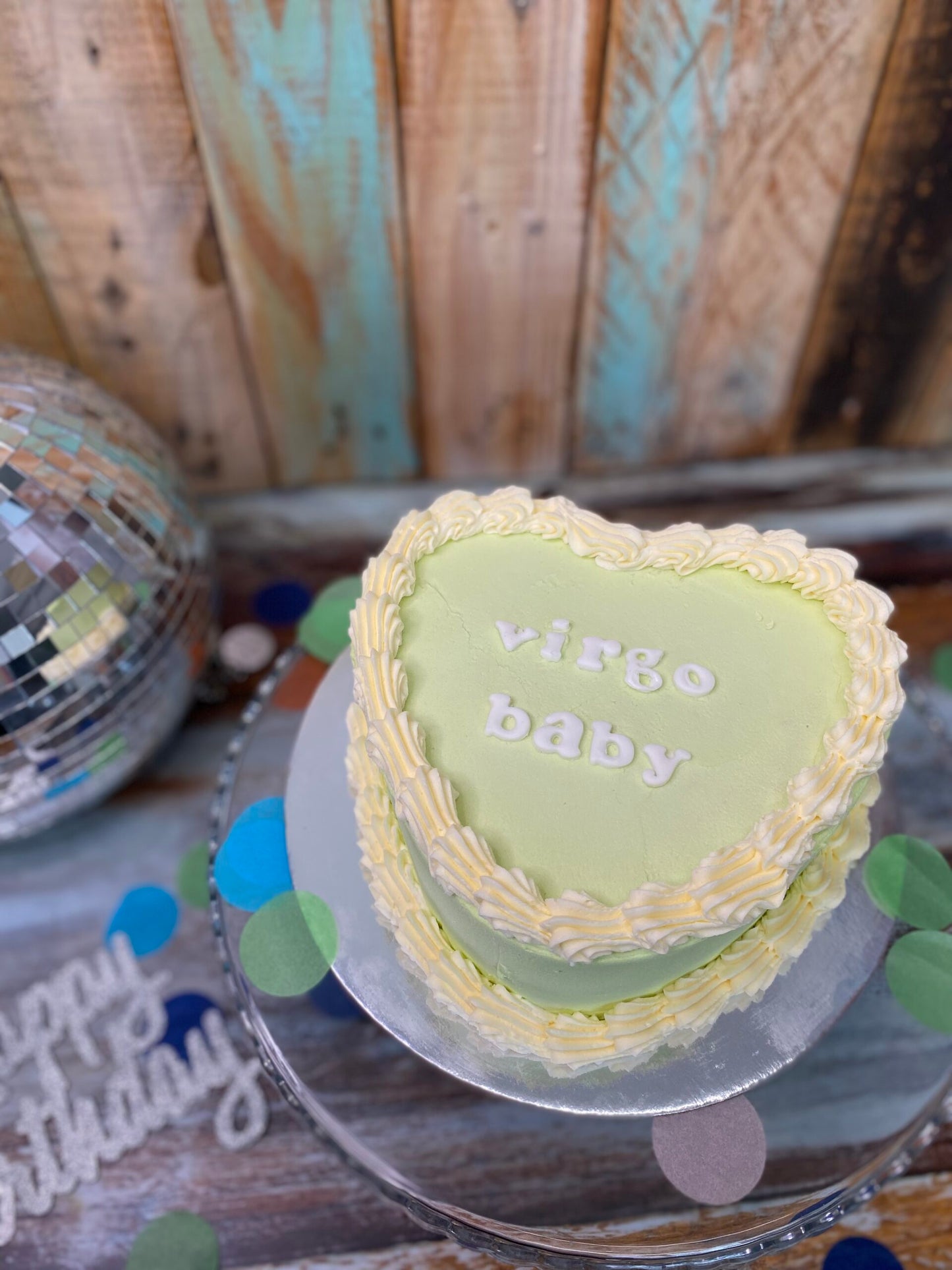 Gluten & Dairy-Free Heart Shaped Cake - A Sweet Gesture