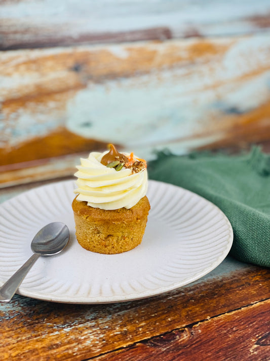 Gluten Free Salted Caramel Carrot Cakes - Box of 12
