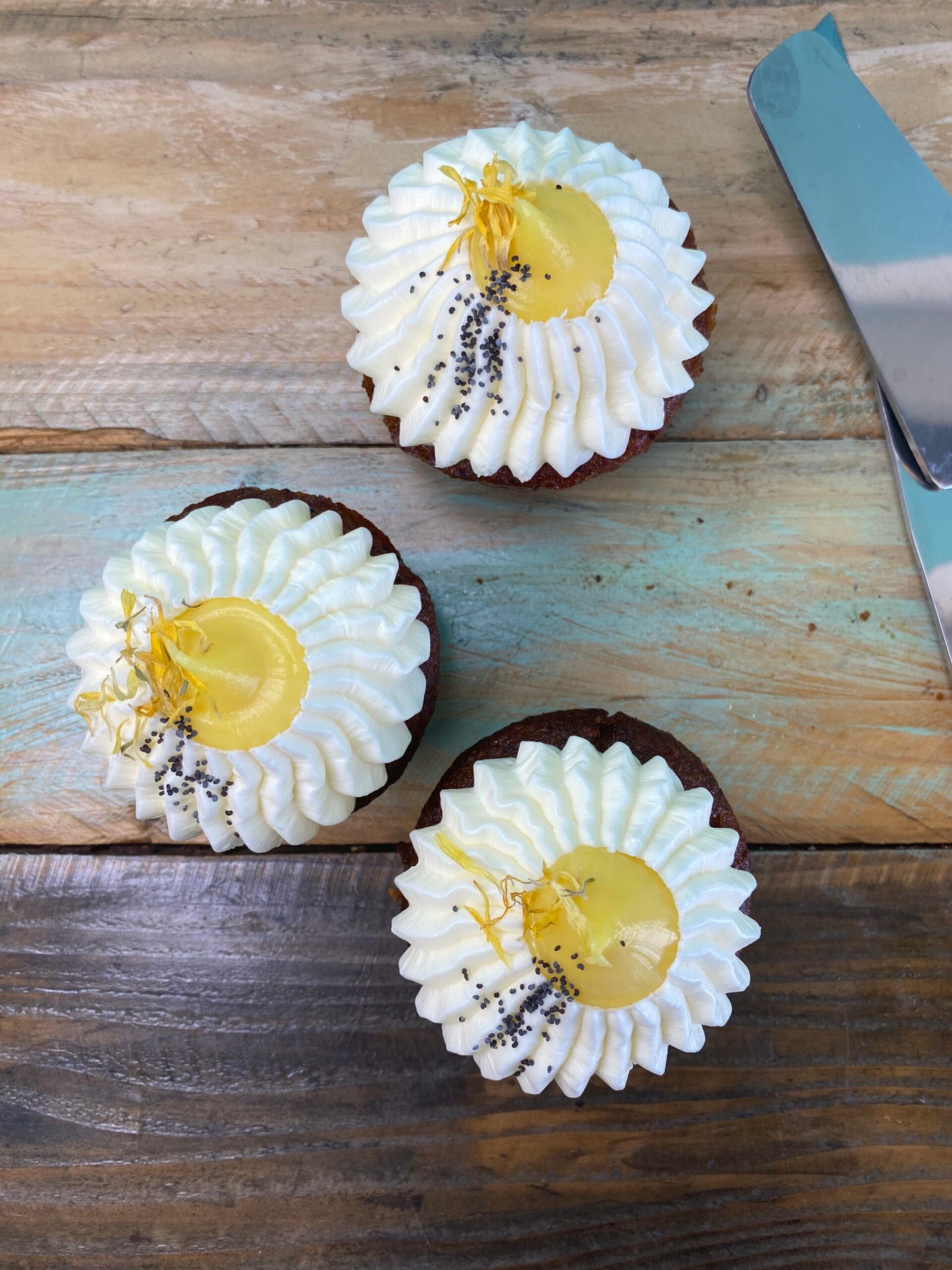 Gluten-Free Vegan Citrus Poppy Cakes - Box of 12