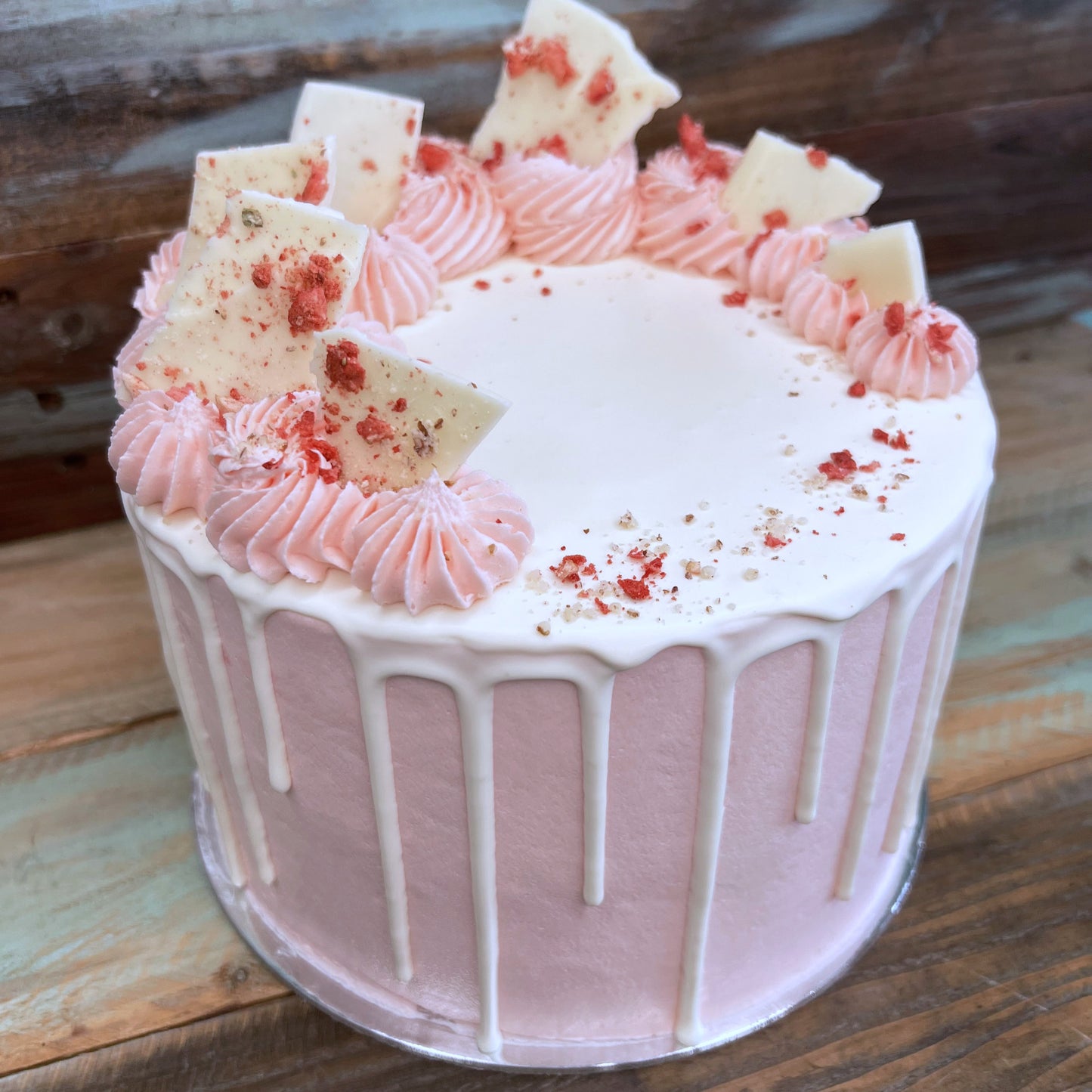 Gluten-Free Vanilla Tower Cake - A Luxurious Celebration Cake