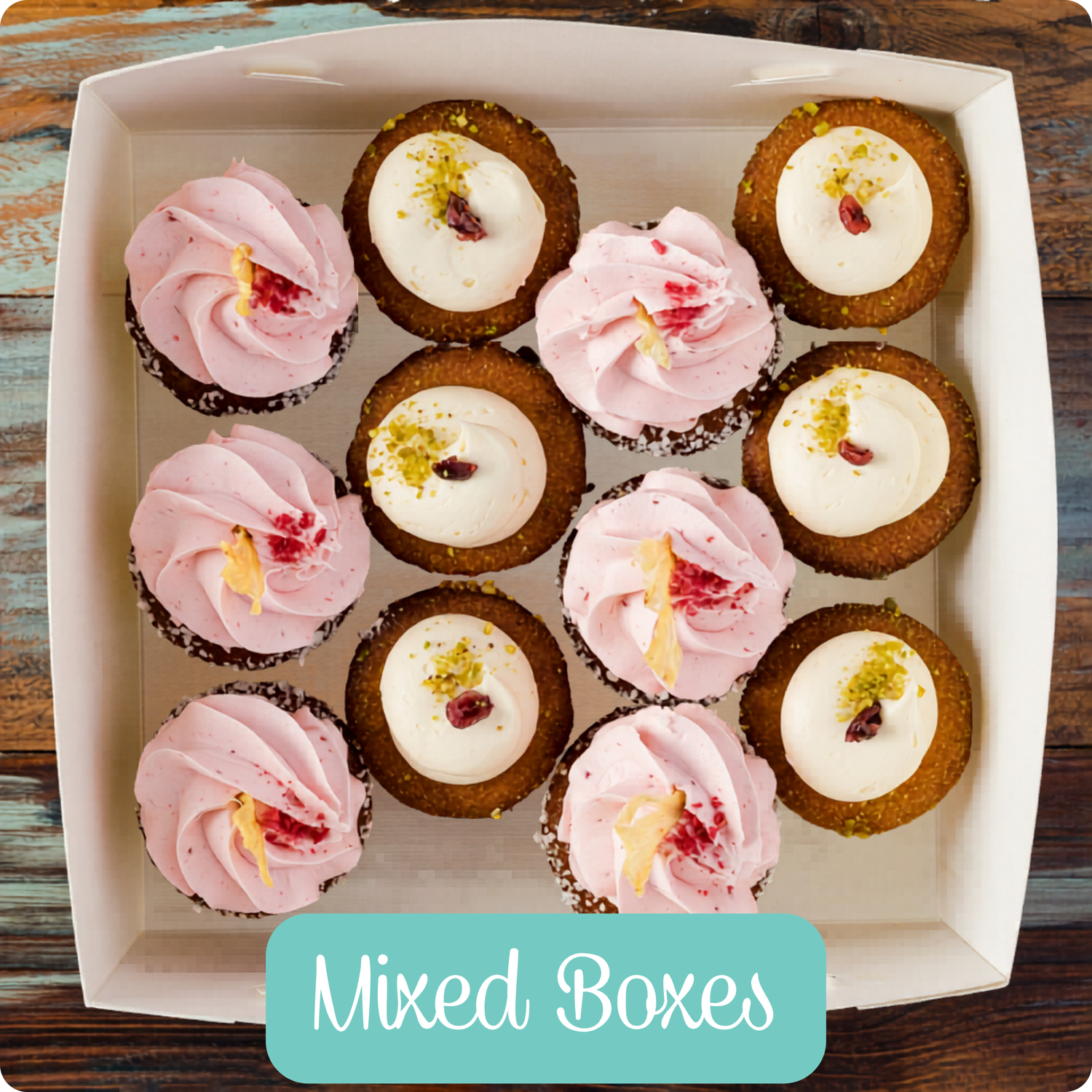 Gluten-Free Mixed Boxes | Cupcakes, Cookies and More |Homemade Bliss
