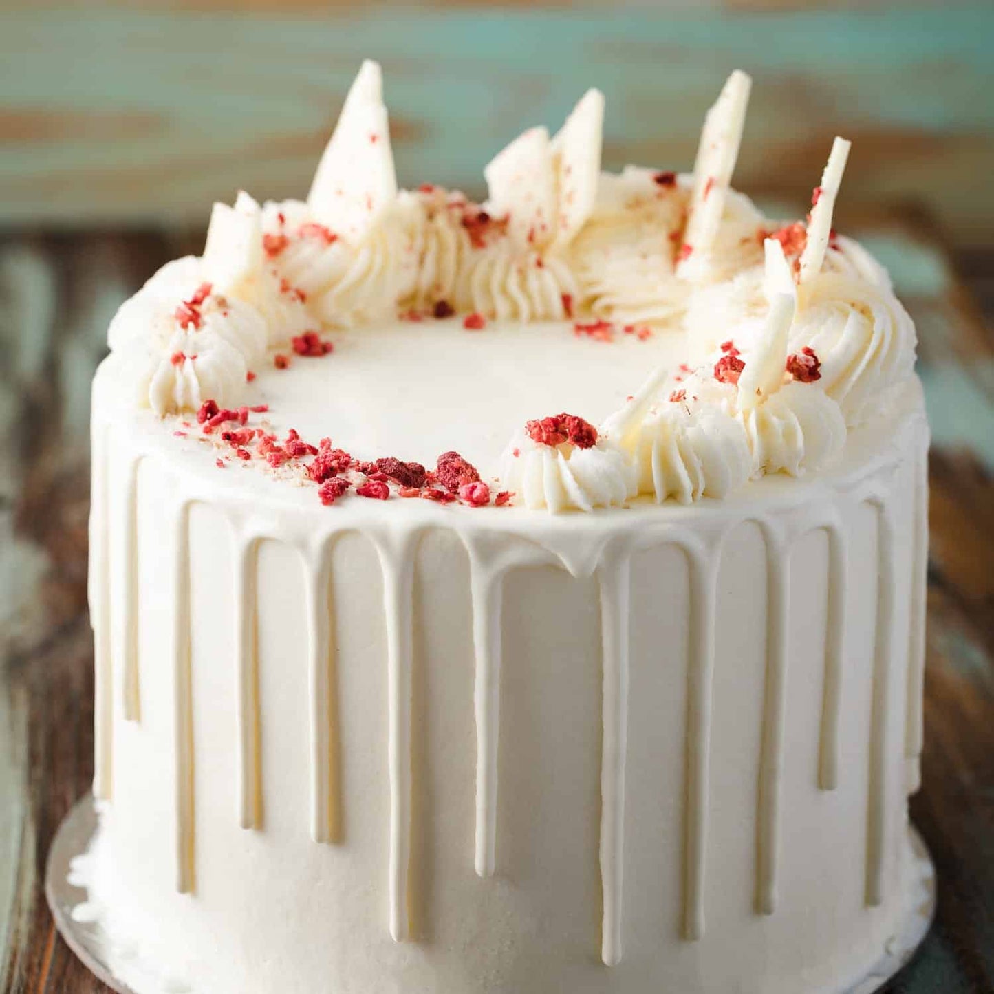 Gluten-Free Vanilla Tower Cake - A Luxurious Celebration Cake