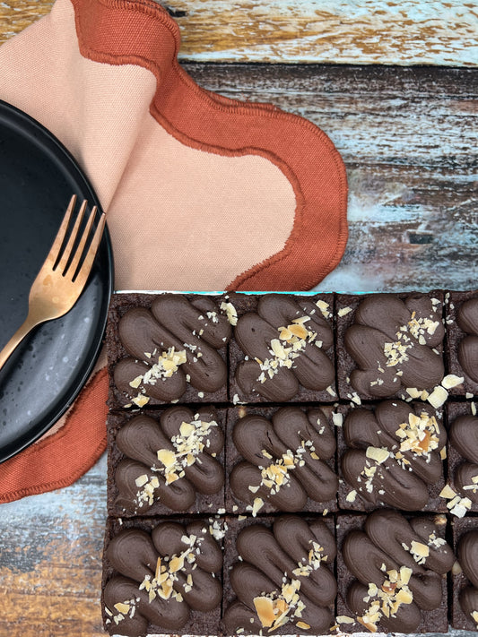 Gluten-Free Vegan Hazelnut Brownie- Box of 12