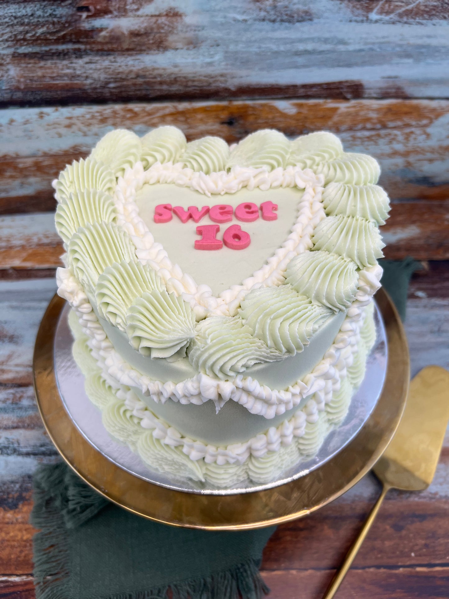 Gluten & Dairy-Free Heart Shaped Cake - A Sweet Gesture