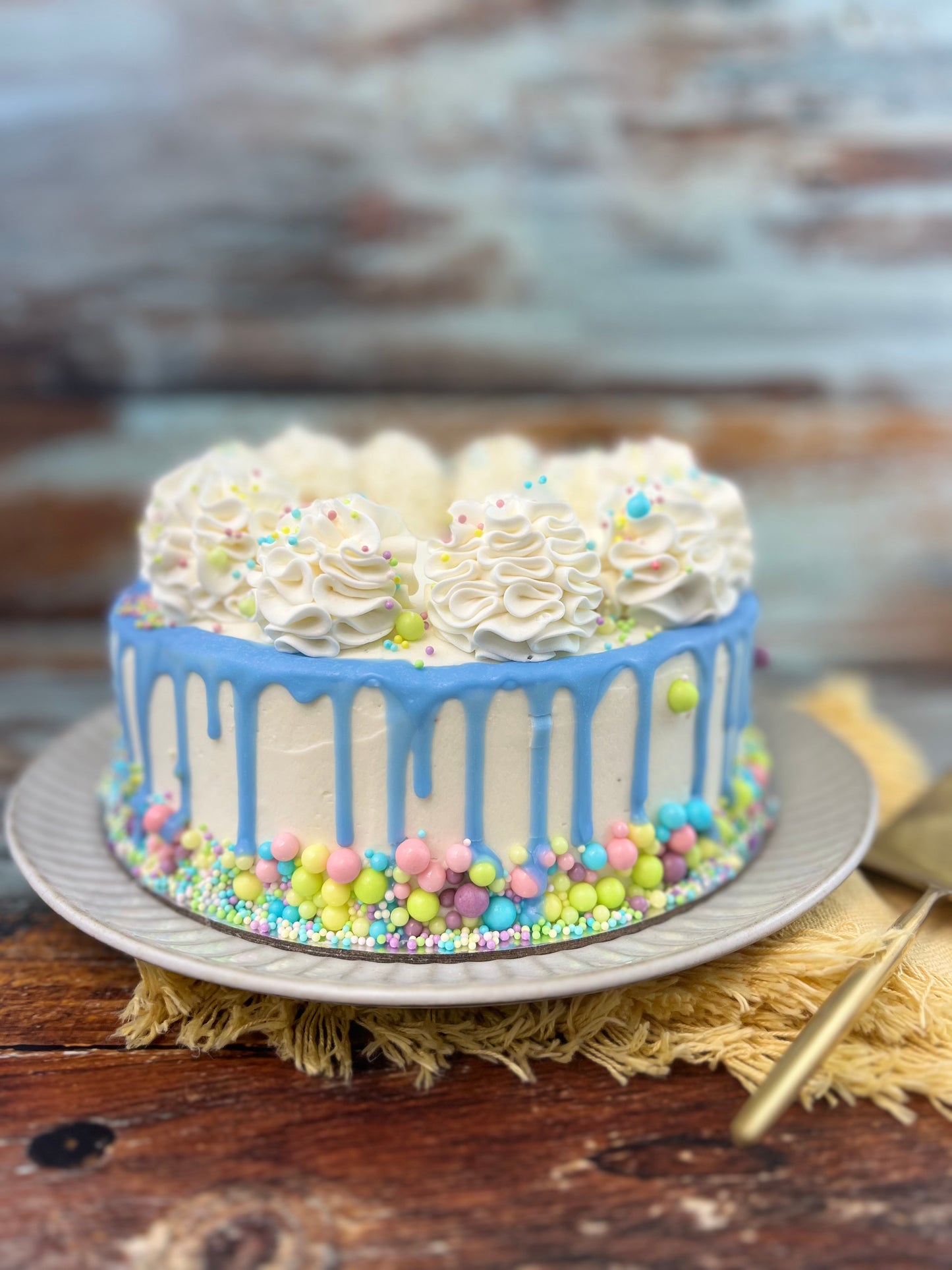 Gluten & Dairy-Free Low Sugar Party Cake