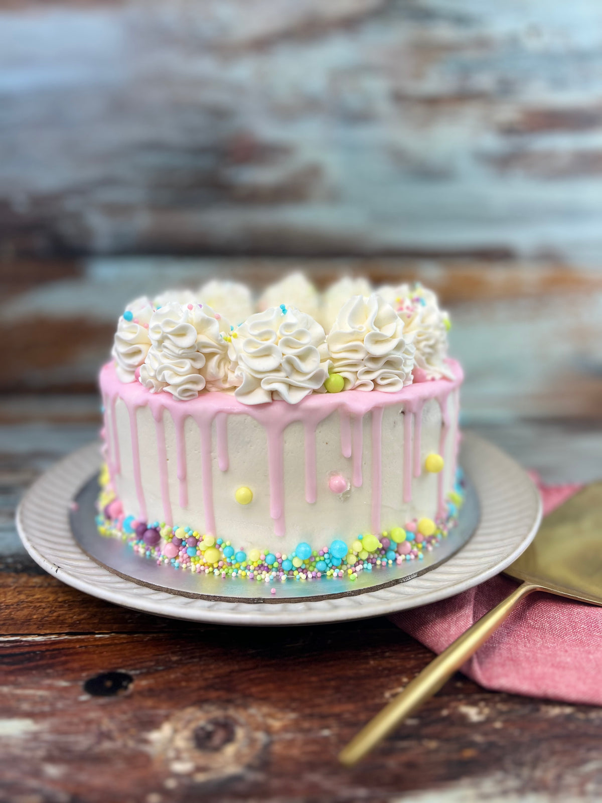 Gluten & Dairy-Free Low Sugar Party Cake – Homemade Bliss