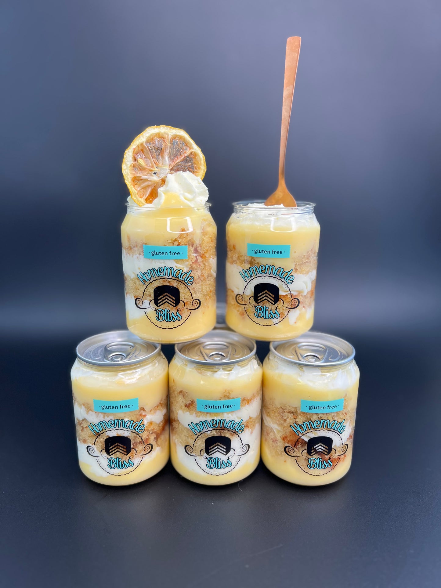 Gluten-Free Lemon Cream Cake Can | 6 Pack