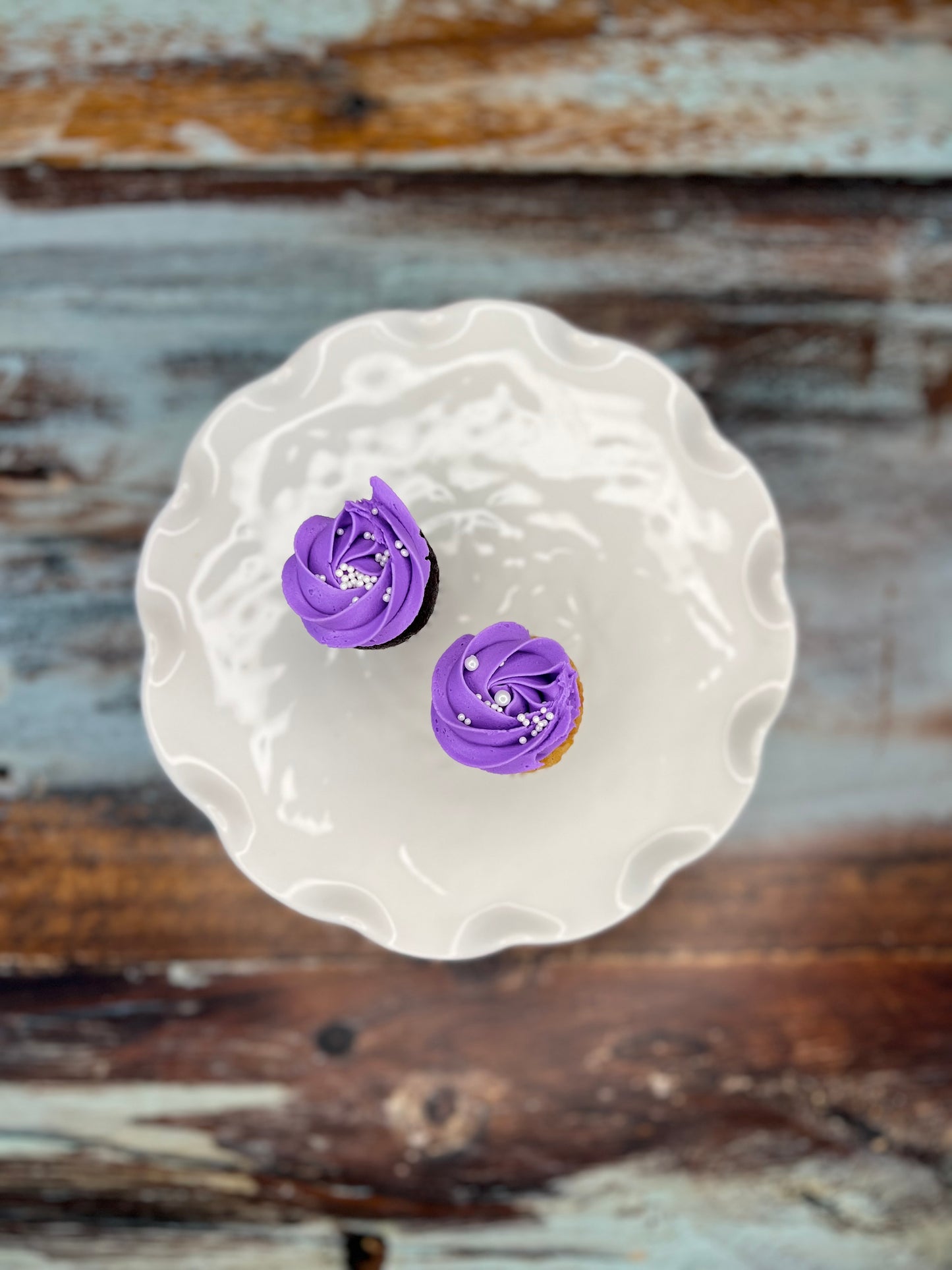 Gluten & Dairy-Free Luxe Mini Vanilla Cupcakes - Box of 24 **PICK UP ONLY**