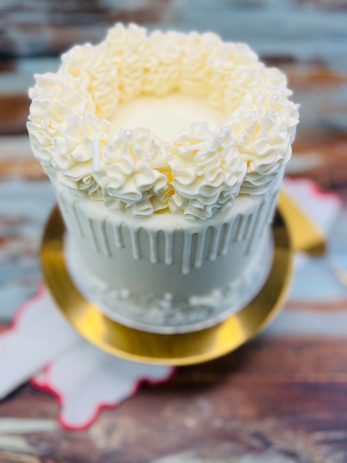 Gluten & Dairy-Free Luxe Vanilla Tower Cake