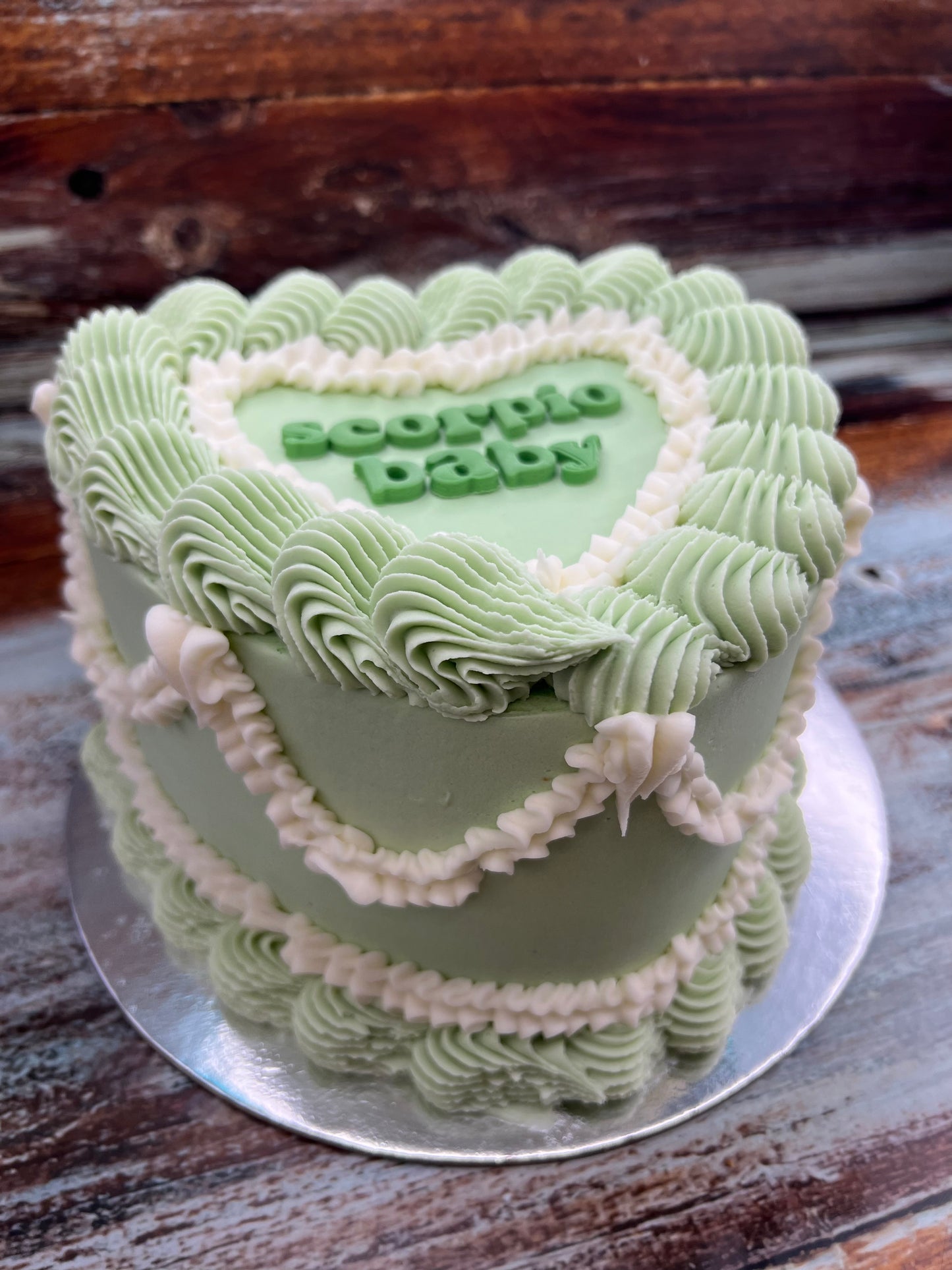 Gluten & Dairy-Free Heart Shaped Cake - A Sweet Gesture