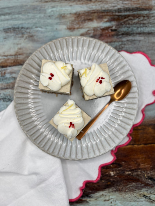 Gluten-Free Vegan Lemon Coconut Slice - Box of 12
