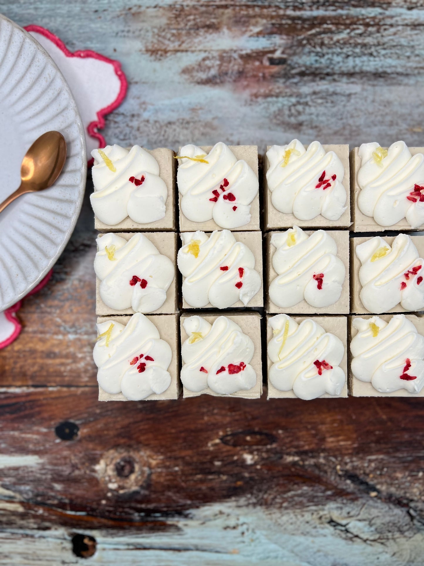 Gluten-Free Vegan Lemon Coconut Slice - Box of 12