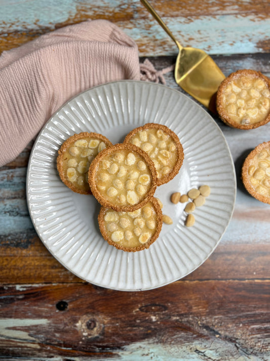 Gluten-Free Salted Caramel Macadamia Tarts - Box of 12