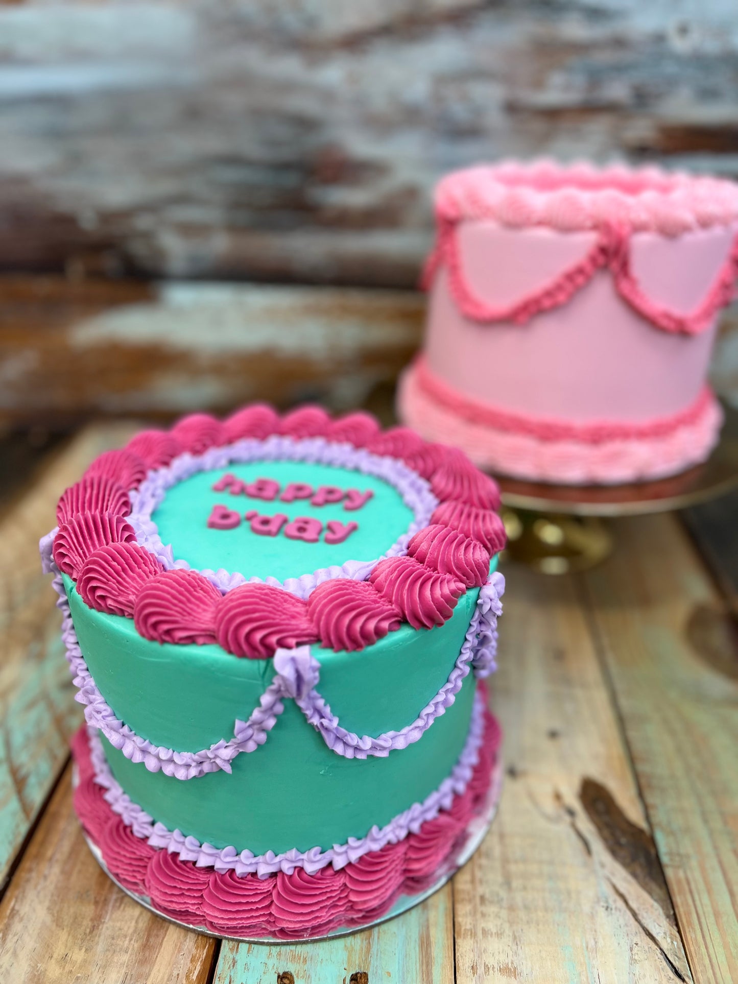 Gluten & Dairy-Free Retro Round Tower Cake - A Gorgeous Classic