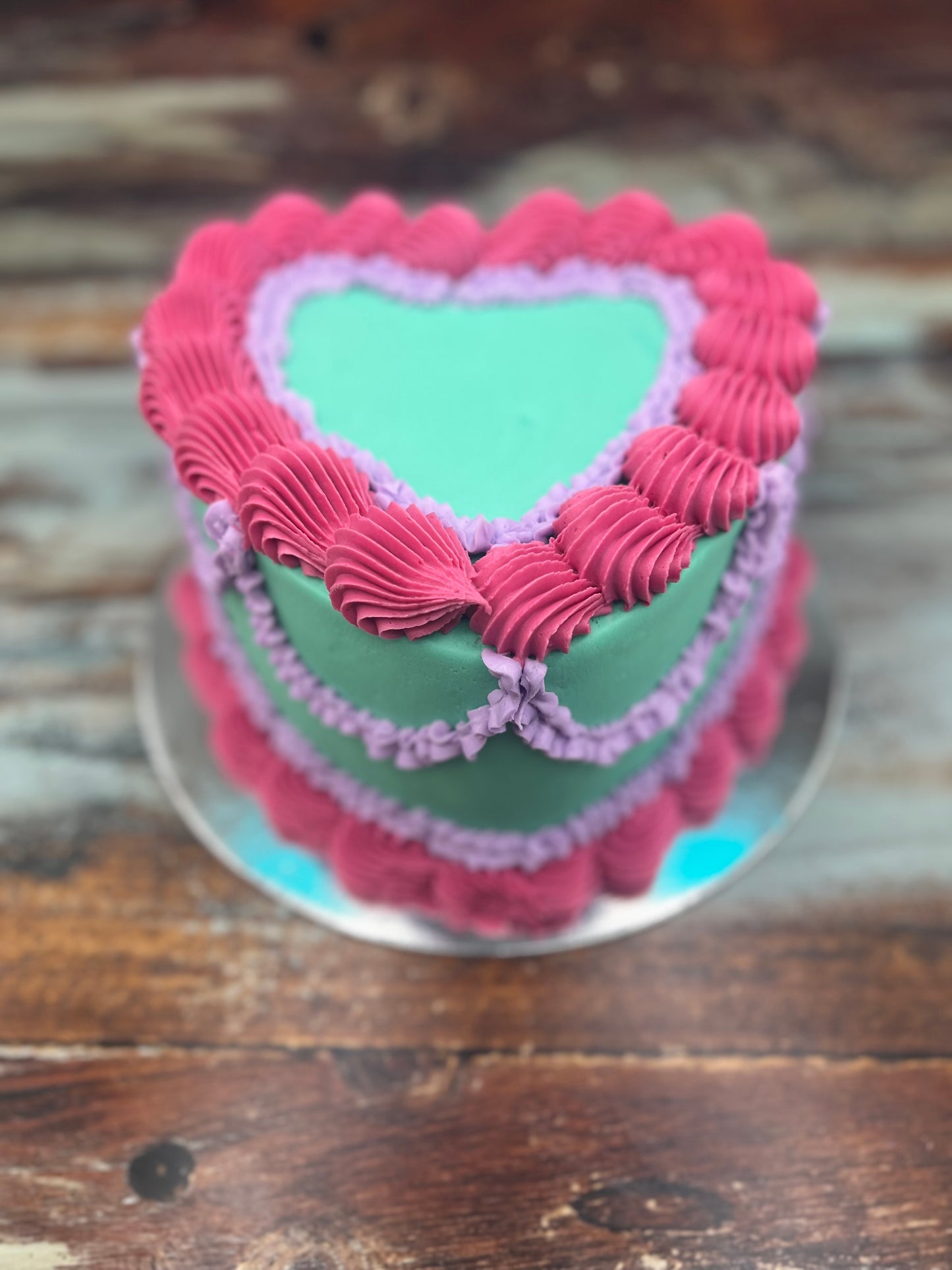 Gluten & Dairy-Free Heart Shaped Cake - A Sweet Gesture