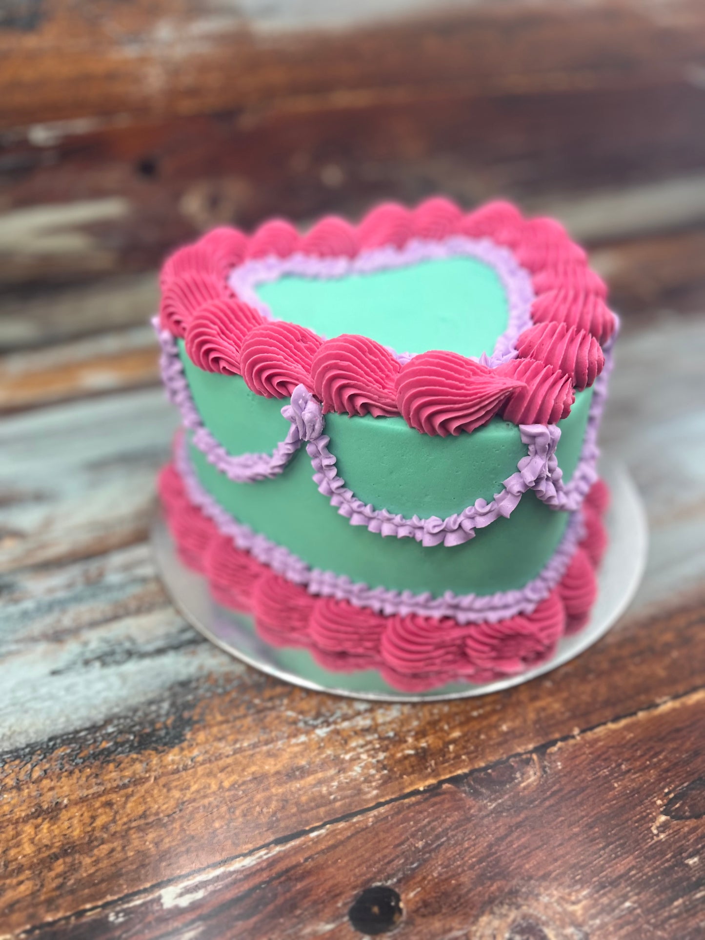 Gluten & Dairy-Free Heart Shaped Cake - A Sweet Gesture