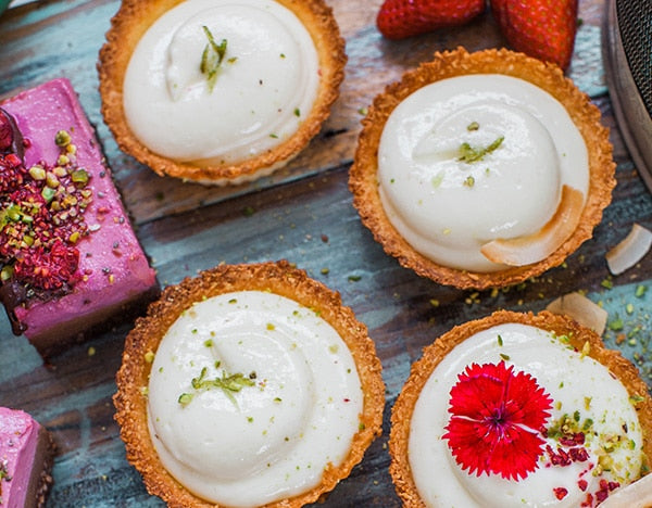 Gluten-Free Caribbean Lime Tarts - A Little Taste of Heaven